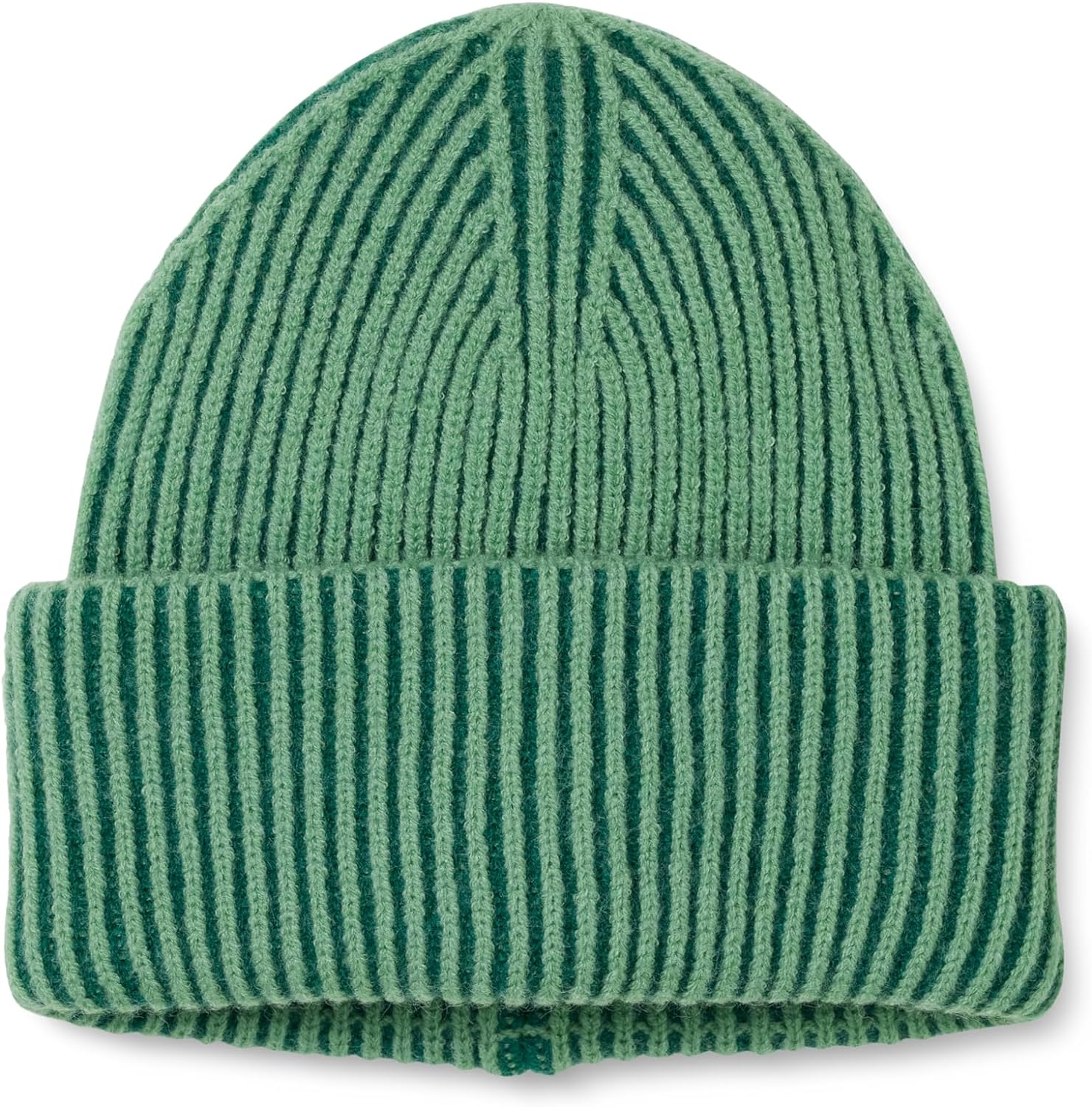 The Drop Women' Bliss Two-Tone Ribbed Beanie