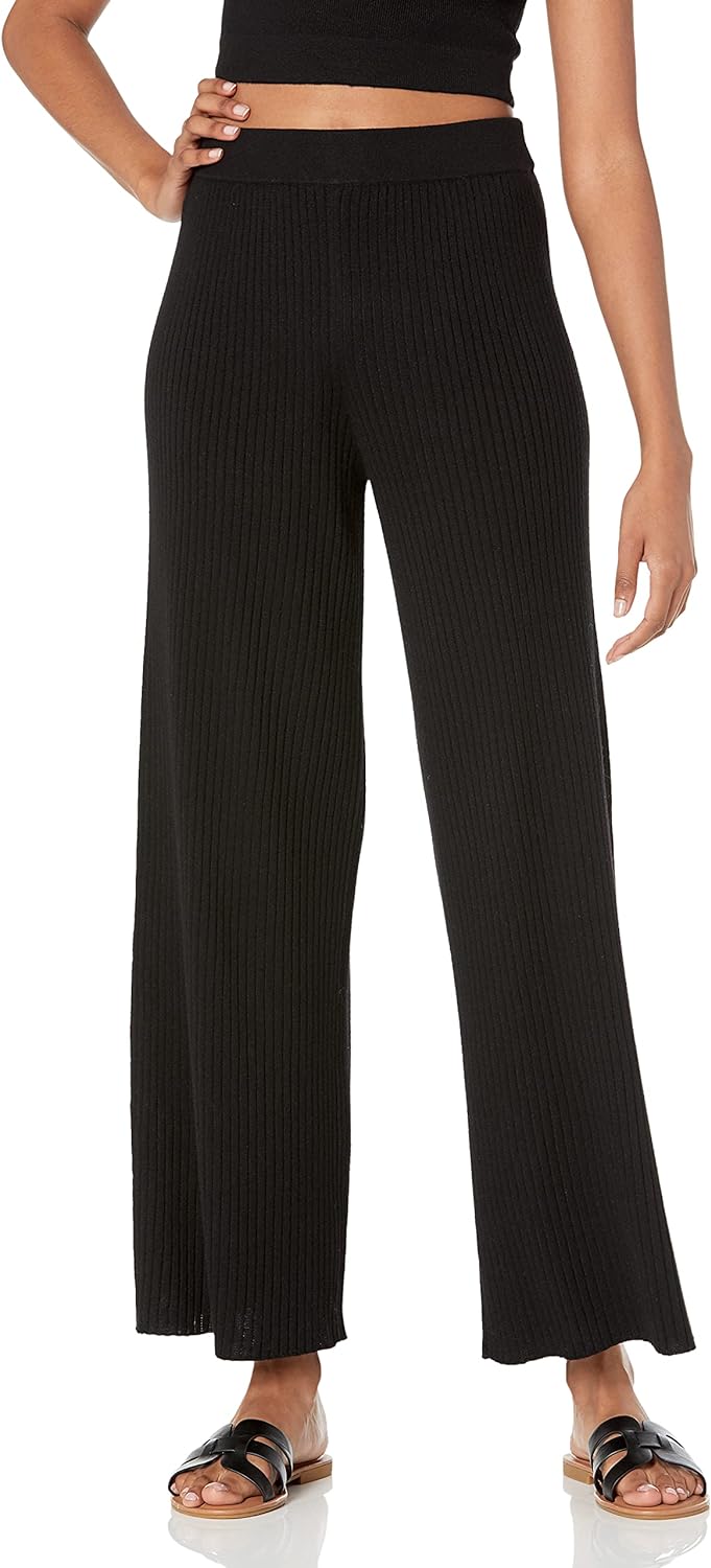 The Drop Women' Catalina Pull-On Rib Sweater Pant