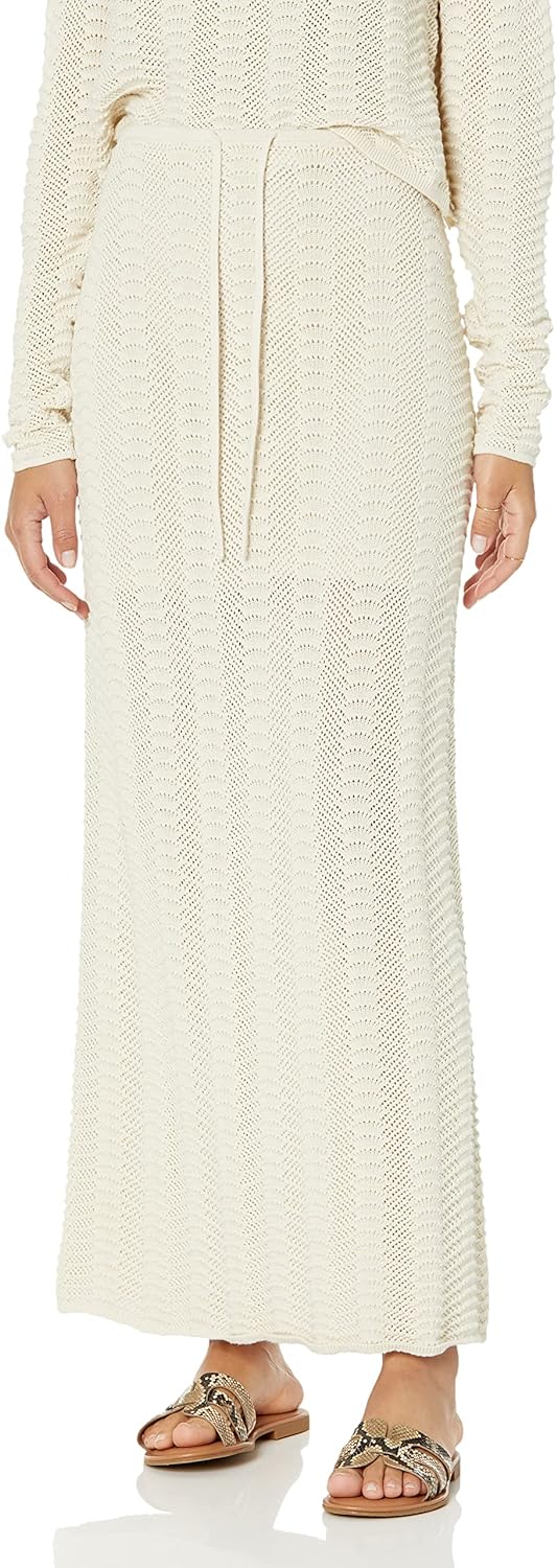 The Drop Women' Makayla Crochet Maxi Skirt