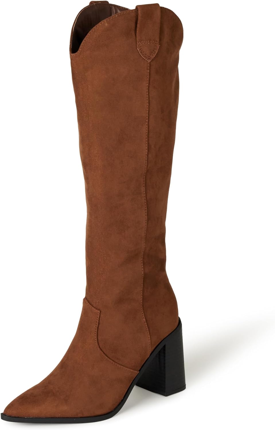 The Drop Women' Cassandra Knee-High Western Boot