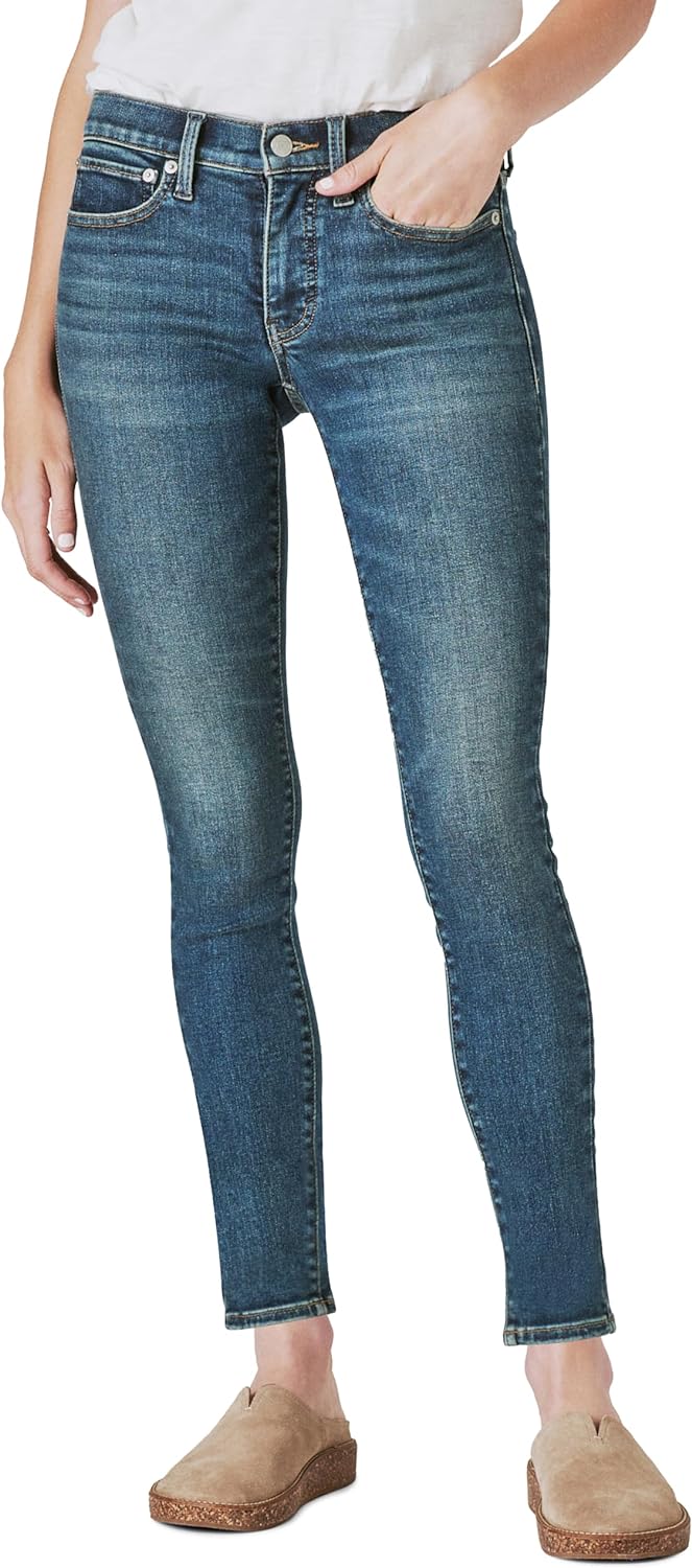 Lucky Brand Women' Mid Rise Ava Skinny Jean