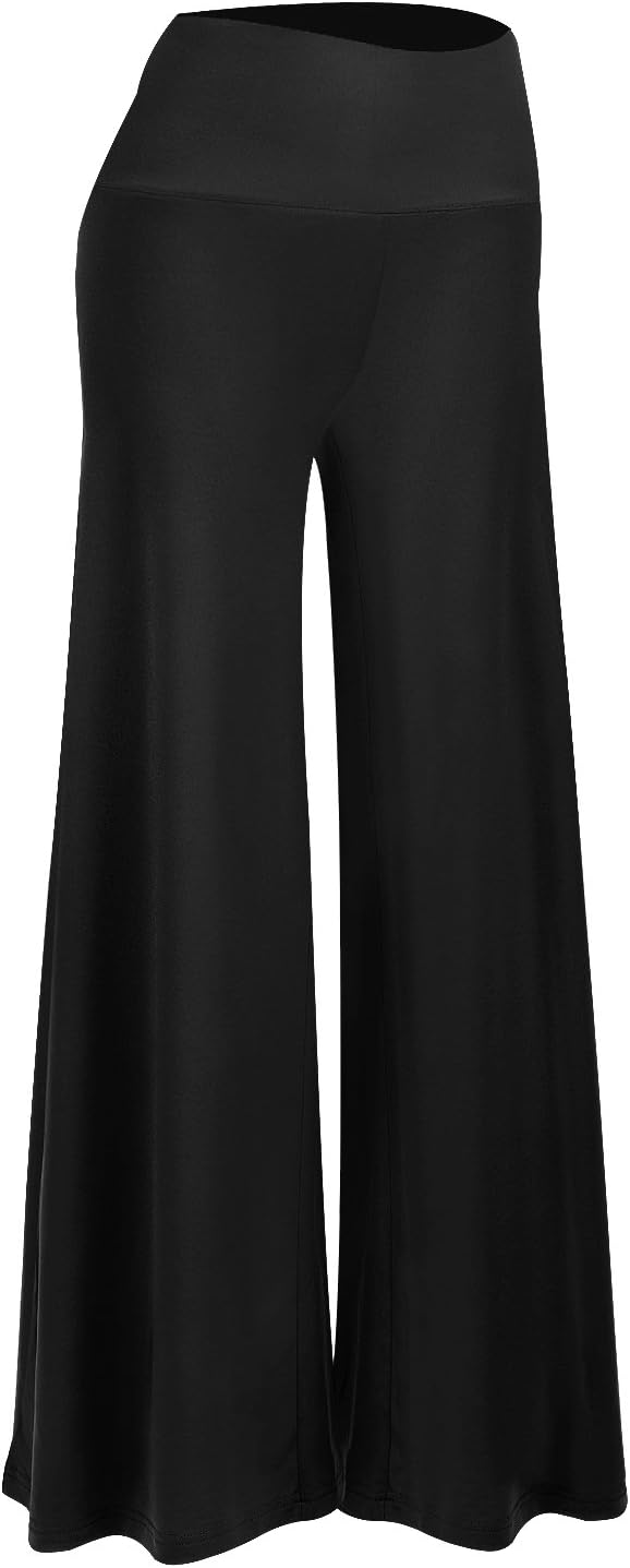 Arolina Women' Stretchy Wide Leg Palazzo Lounge Pants Casual Comfy High Waist Palazzo Pants