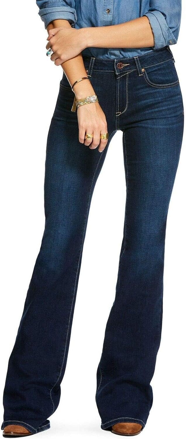 ARIAT Women' Ultra Stretch Perfect Rise Katie Flare Jean