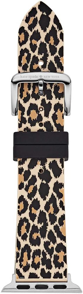 Kate Spade New York Interchangeable Silicone Band Compatible with Your 38/40/41mm Apple Watch- Straps for Apple Watch Series 8/7/6/5/4/3/2/1/SE