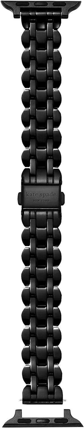 Kate Spade New York Interchangeable Stainless Steel Band Compatible with Your 38/40/41mm Apple Watch- Straps for Apple Watch Series 8/7/6/5/4/3/2/1/SE