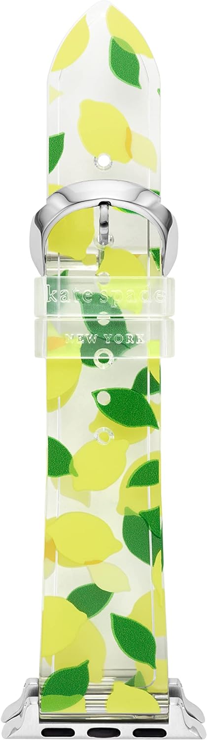 Kate Spade New York Interchangeable Silicone Band Compatible with Your 38/40/41mm Apple Watch- Straps for Apple Watch Series 8/7/6/5/4/3/2/1/SE