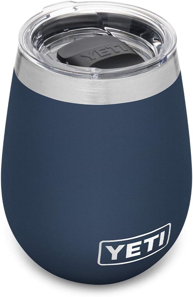 YETI Rambler 10 oz Wine Tumbler, Vacuum Insulated, Stainless Steel with MagSlider Lid