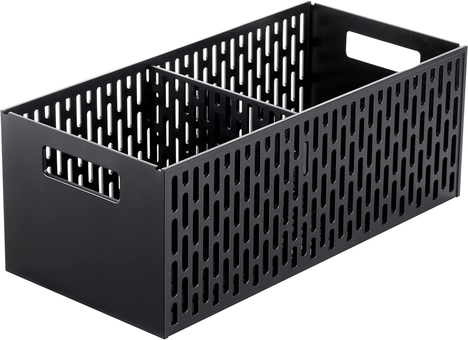 YAMAZAKI home 5021 Stacking Fruit Vegetable Basket, One Size, Black