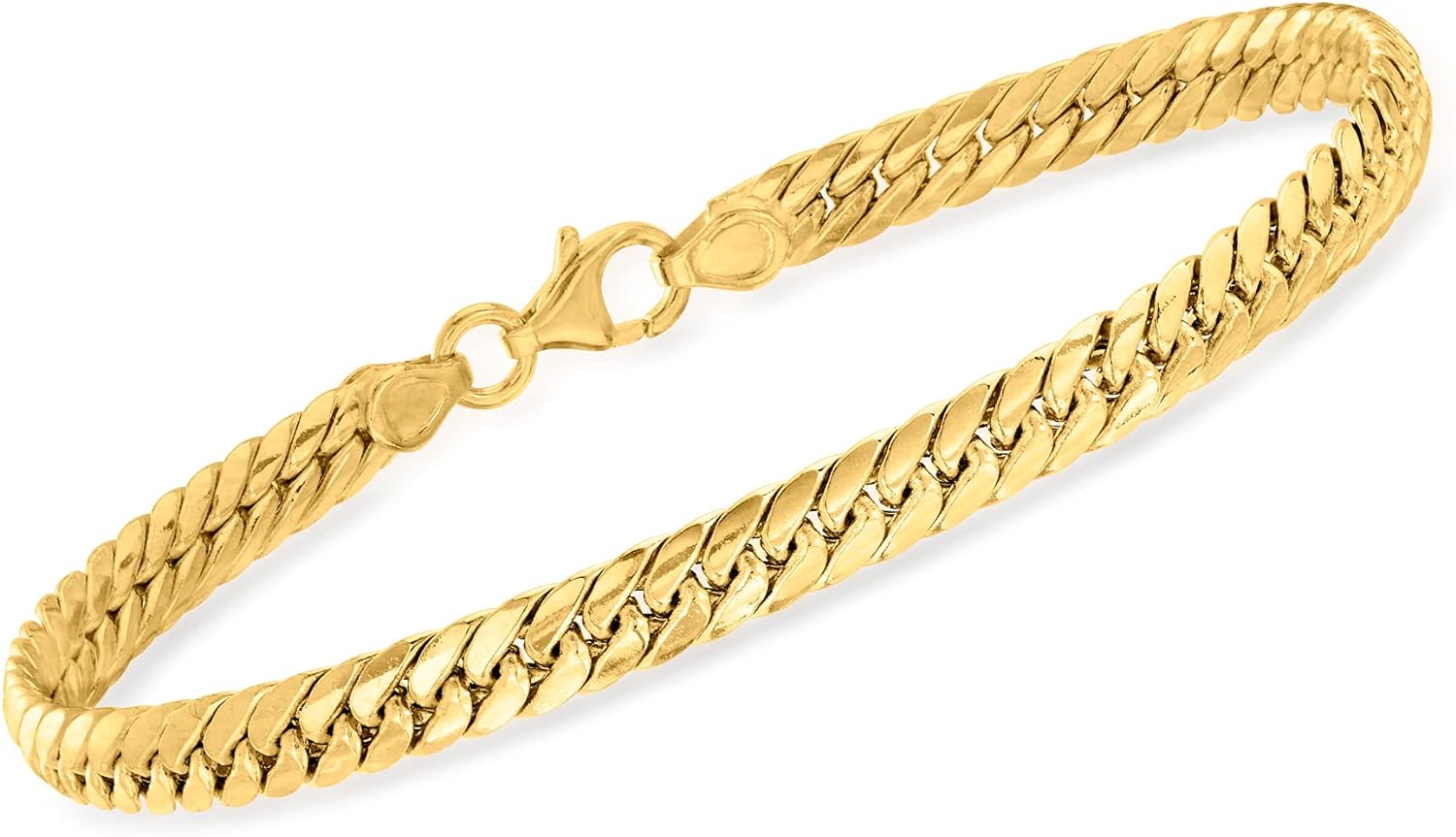 Ross-Simons Italian 14kt Gold Cuban-Link Bracelet