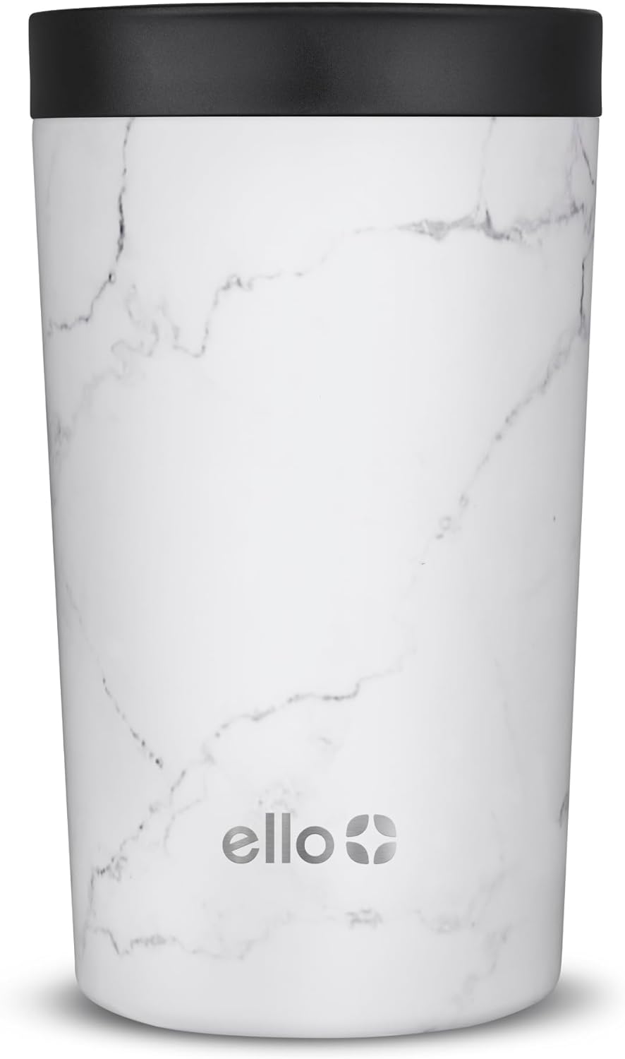 Ello 11oz Jones Vacuum Insulated Stainless Steel Travel Mug, Leak-Proof Slider Lid, Keeps Hot for 5 Hours, Perfect for Coffee or Tea, BPA-Free Tumbler