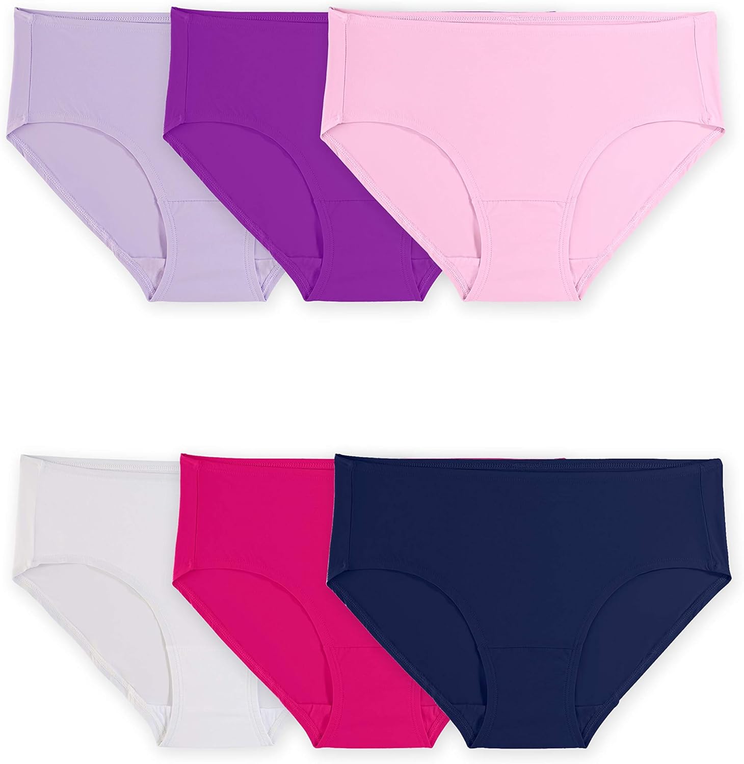 Fruit of the Loom Women' 360 Stretch Underwear, High Performance Stretch for Effortless Comfort, Available in Plus Size