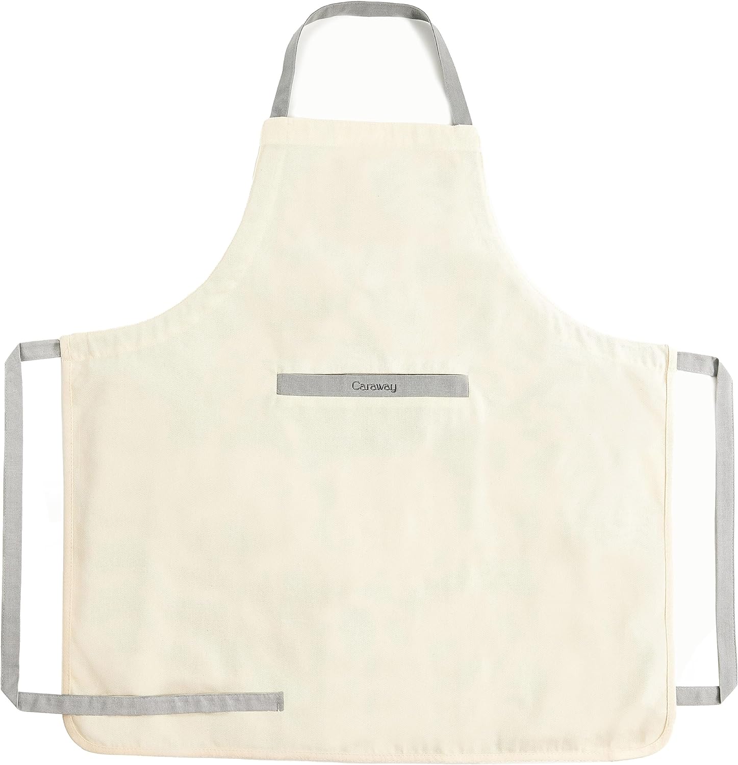 Caraway Apron - 100% Organic Cotton Apron - Features 2 Pockets & Adjustable Neck Strap