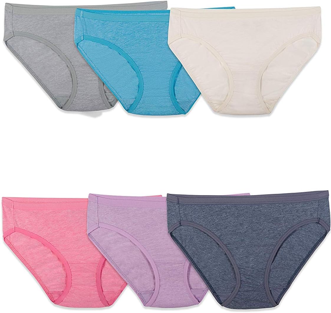 Fruit of the Loom Women' 6 Pack Beyondsoft Panties