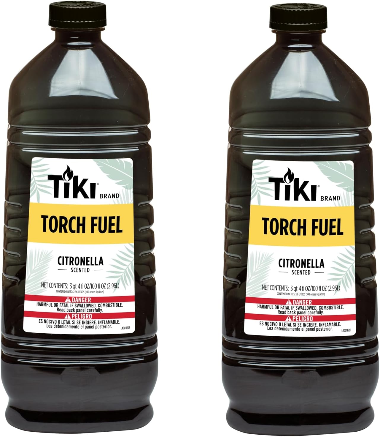 TIKI 100 oz. Citronella Scented Torch Fuel with Easy Pour System (2-Pack)