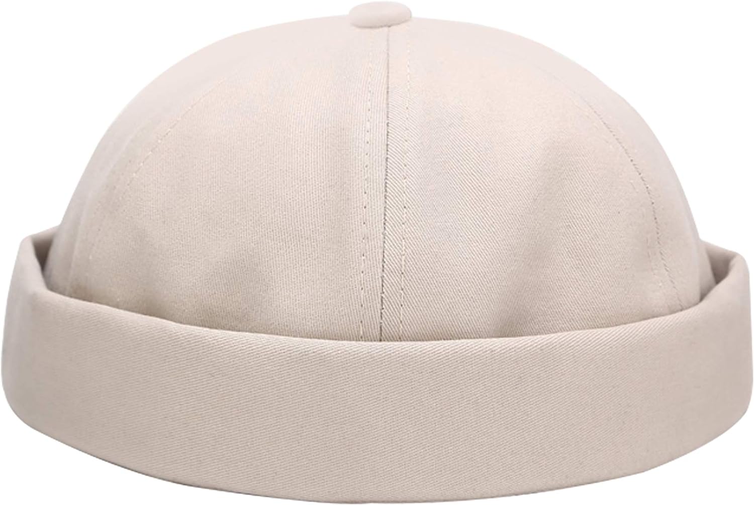 Umeepar Unisex Cotton Docker Hat Cap Cuffed Beanie Hat Harbour Sailor Summer Hat for Men Women