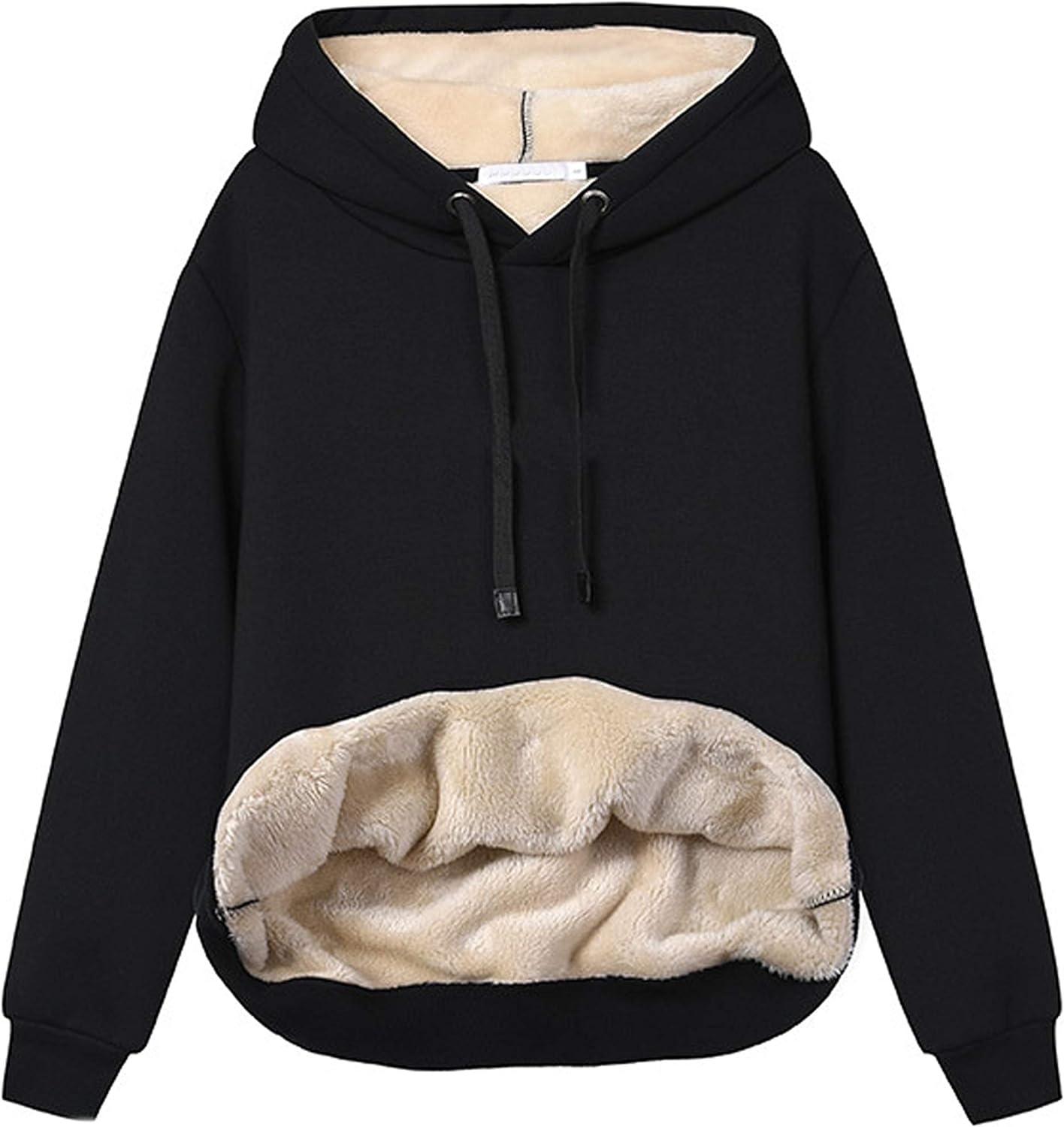 Yeokou Women' Winter Hoodies Pullover Sherpa Fleece Warm Heavyweight Sweatshirt