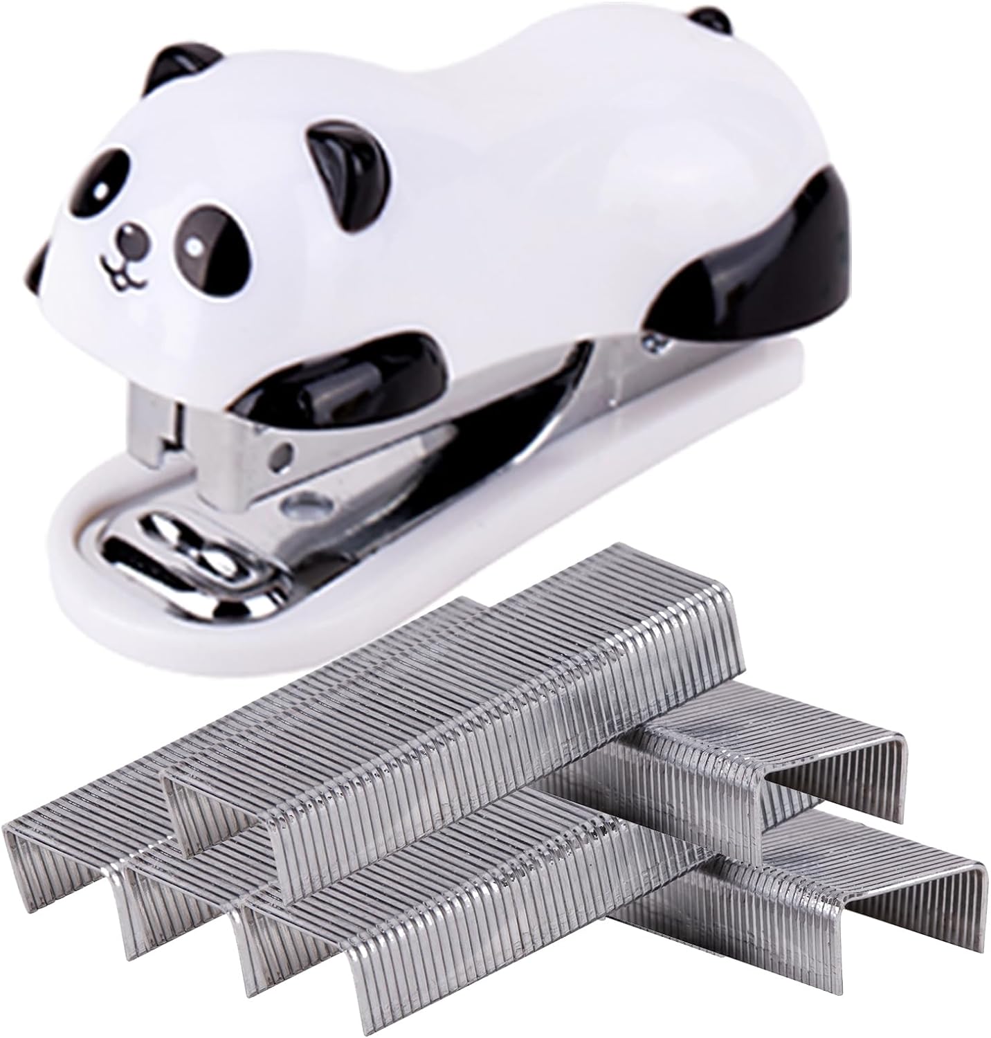 Yoki Peony Mini Stapler with Staples,Small Stapler for Desk, Portable Travel Stapler
