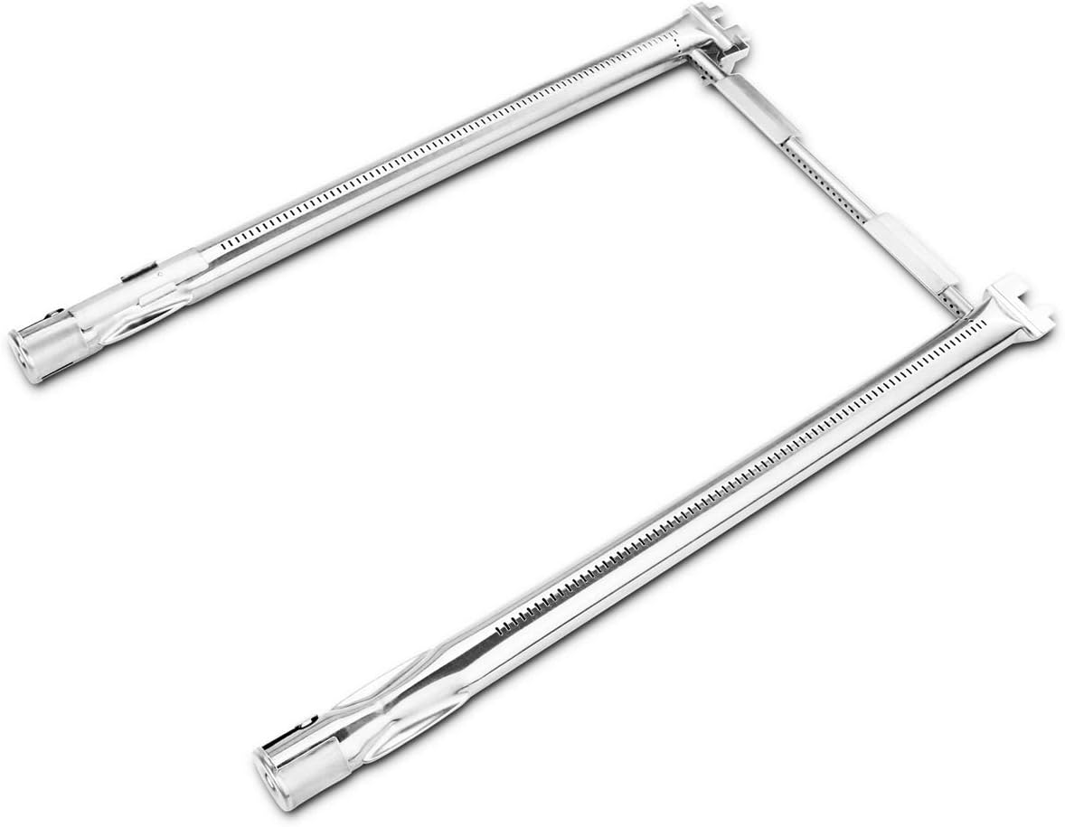 Utheer 69785 18 Inch Grill Burner Tube for Weber Spirit 200, Spirit E210 S210 E220 S220 Spirit II E/S-210 Series Gas Grills with Up Front Controls (2013 Model Years and Newer), 304 Stainless Steel