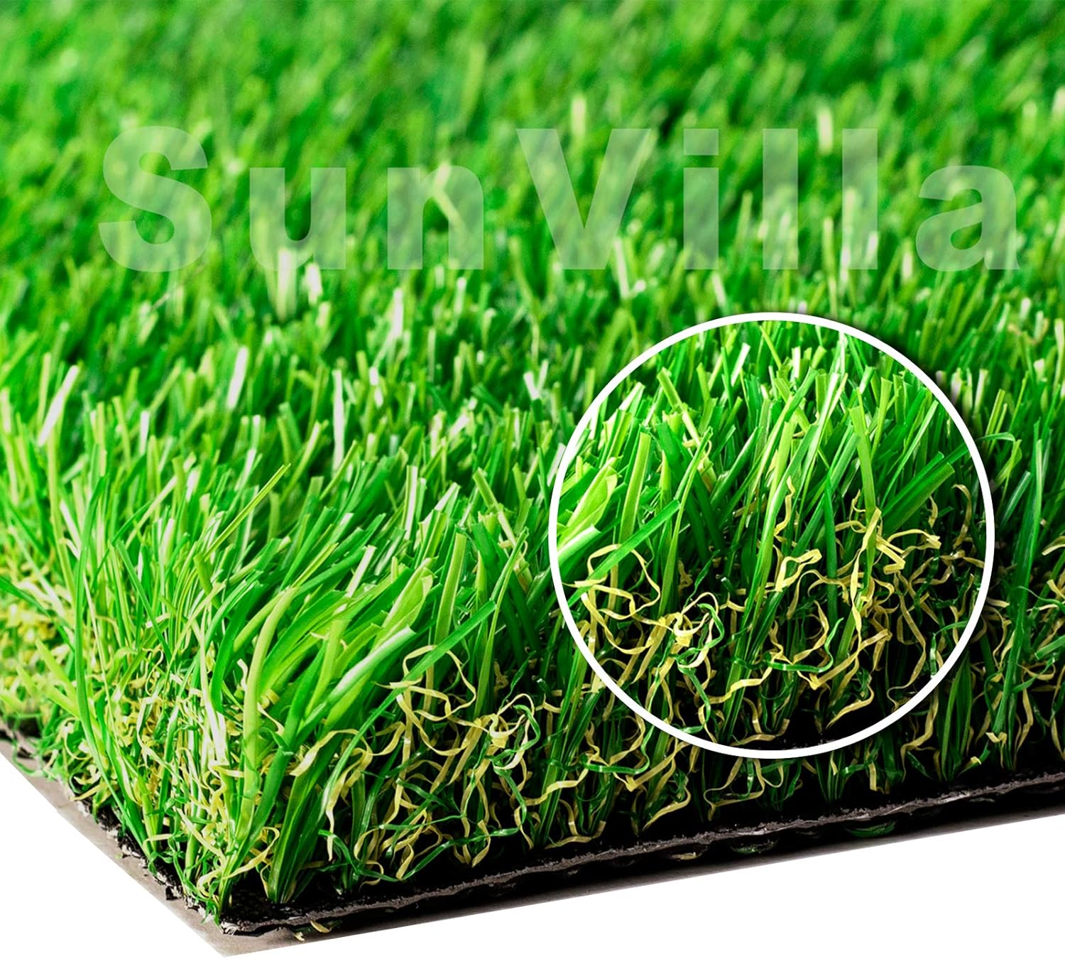 SunVilla SV7'X13' Realistic Indoor/Outdoor Artificial Grass/Turf 7 FT X 13 FT (91 Square FT)