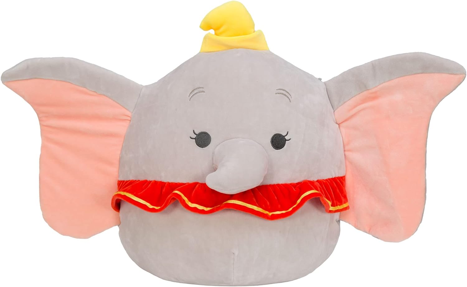 Squishmallows Disney 14-Inch Dumbo Plush - Add Dumbo to your Squad, Ultrasoft Stuffed Animal Large Plush Toy, Official Kellytoy Plush