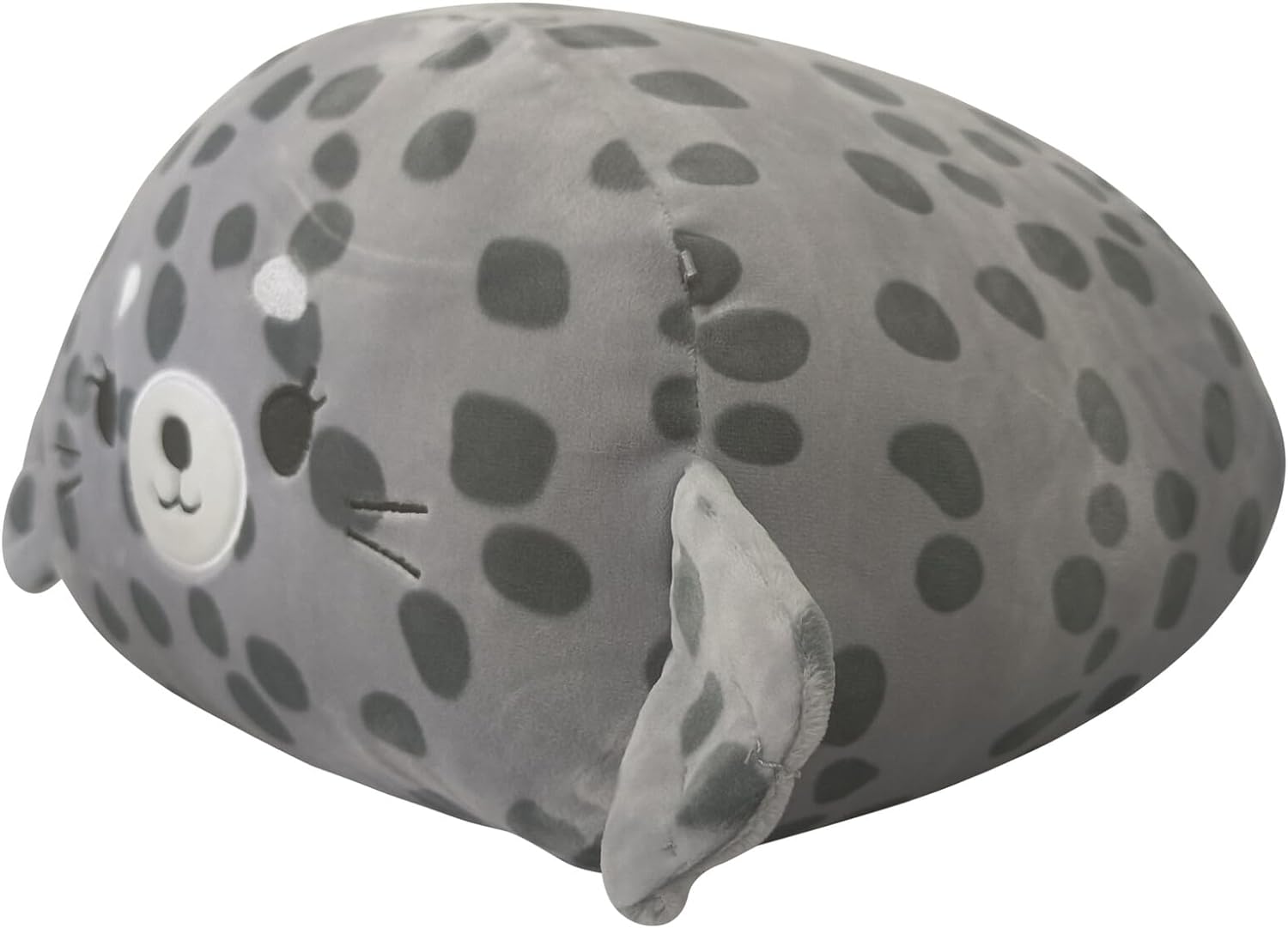 Squishmallows Original Stackables 12-Inch Grey Spotted Seal with White Belly - Medium-Sized Ultrasoft Official Jazwares Plush