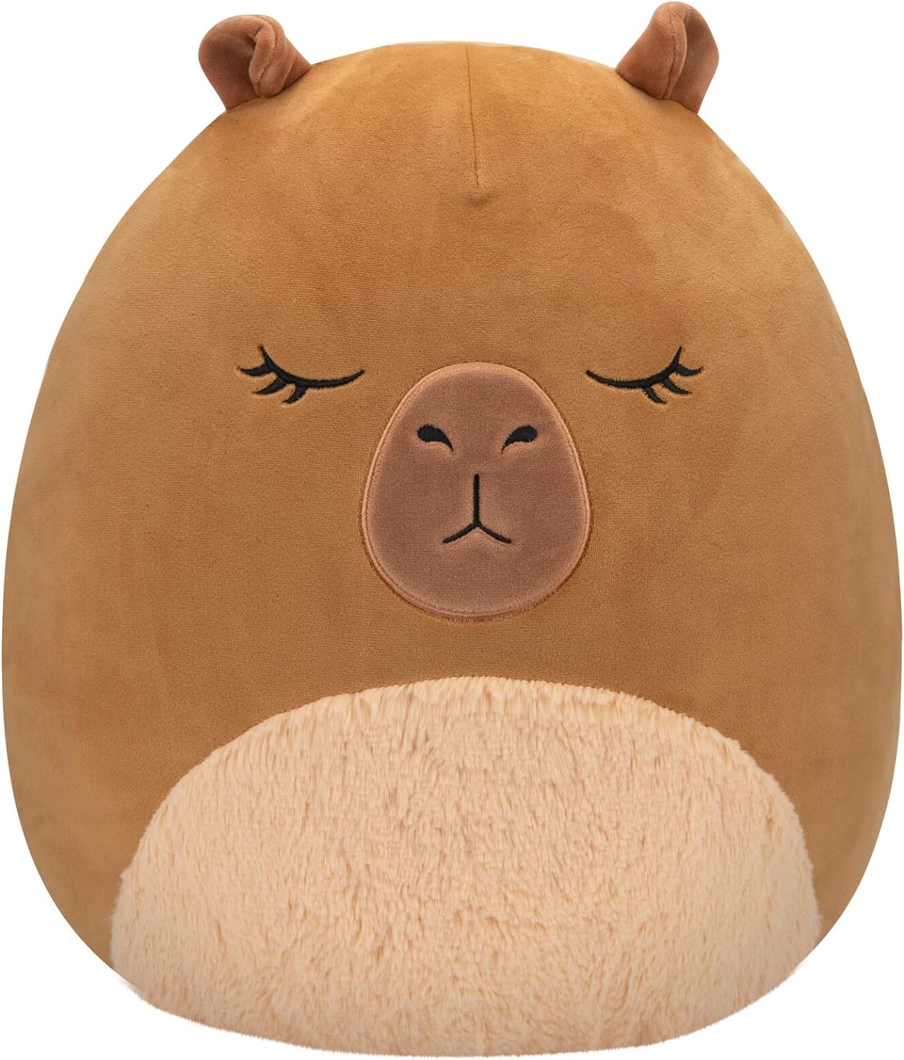 Squishmallows Original 14-Inch Lijjian Brown Capybara - Official Jazwares Large Plush