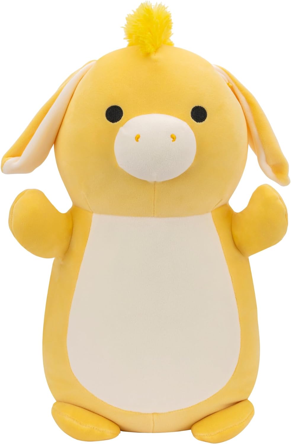 Squishmallows HugMees Original 14-Inch Gavyn Yellow Donkey - Ultrasoft Official Jazwares Large Plush