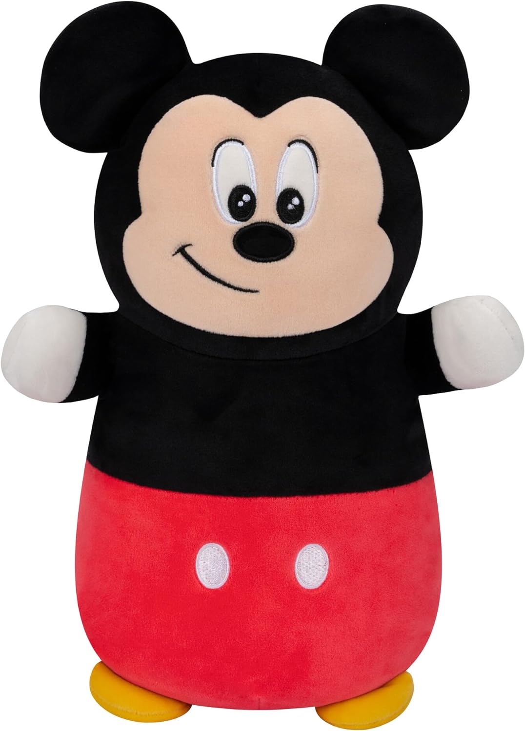 Squishmallows Original Disney 10-Inch Mickey Mouse HugMees - Medium-Sized Ultrasoft Official Jazwares Plush