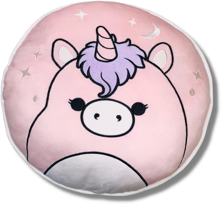 Franco Bedding Super Soft Plush Decorative Throw Cuddle Pillow (100% Officially Licensed Product), One Size, Squishmallows