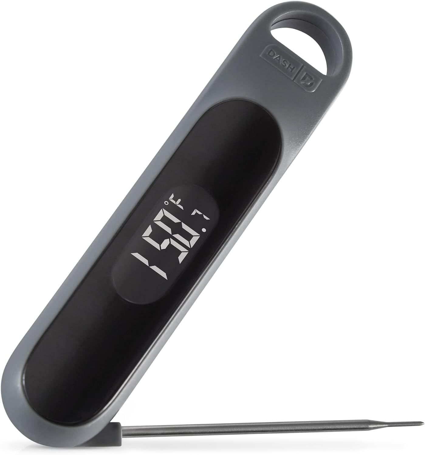 Dash Precision Quick-Read Meat Thermometer - Waterproof Kitchen and Outdoor Food Cooking Thermometer with Digital LCD Display - BBQ, Chicken, Seafood, Steak, Turkey, & Other Meat, Batteries Included