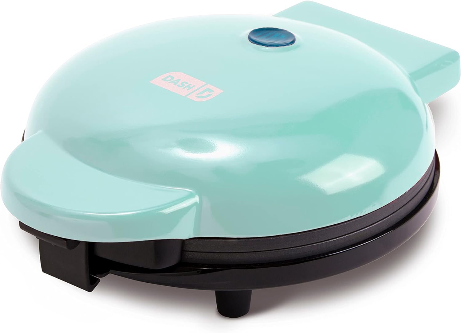 DASH Express 8 Waffle Maker for Waffles, Paninis, Hash Browns   other Breakfast, Lunch, or Snacks, with Easy to Clean, Non-Stick Cooking Surfaces - Aqua