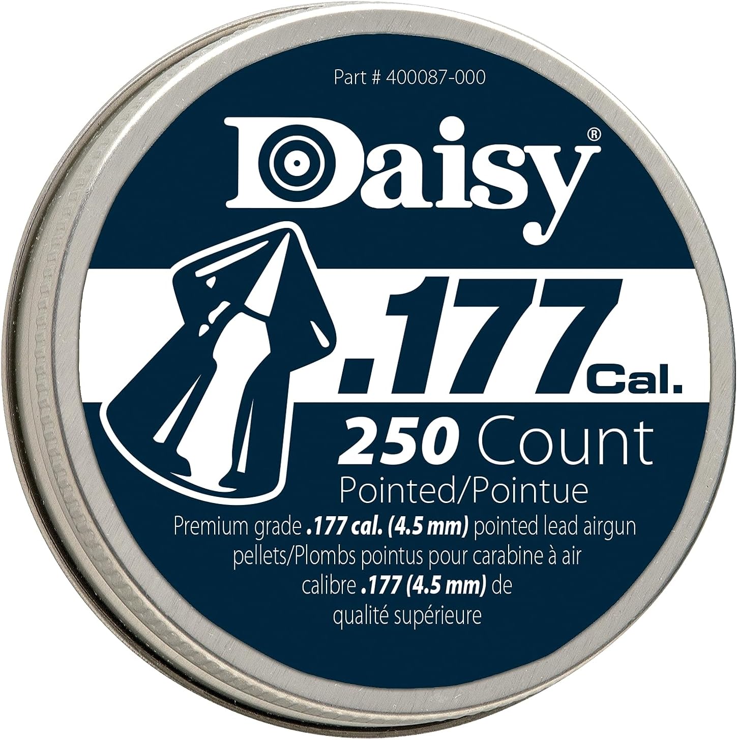 Daisy PrecisionMax .177 Pointed Field Pellets and Assorted case Packs