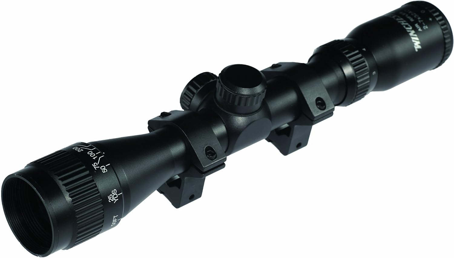 Daisy Winchester Outdoor Products 2-7 x 32 AO Winchester Scope (Black, 2-7 x 32)