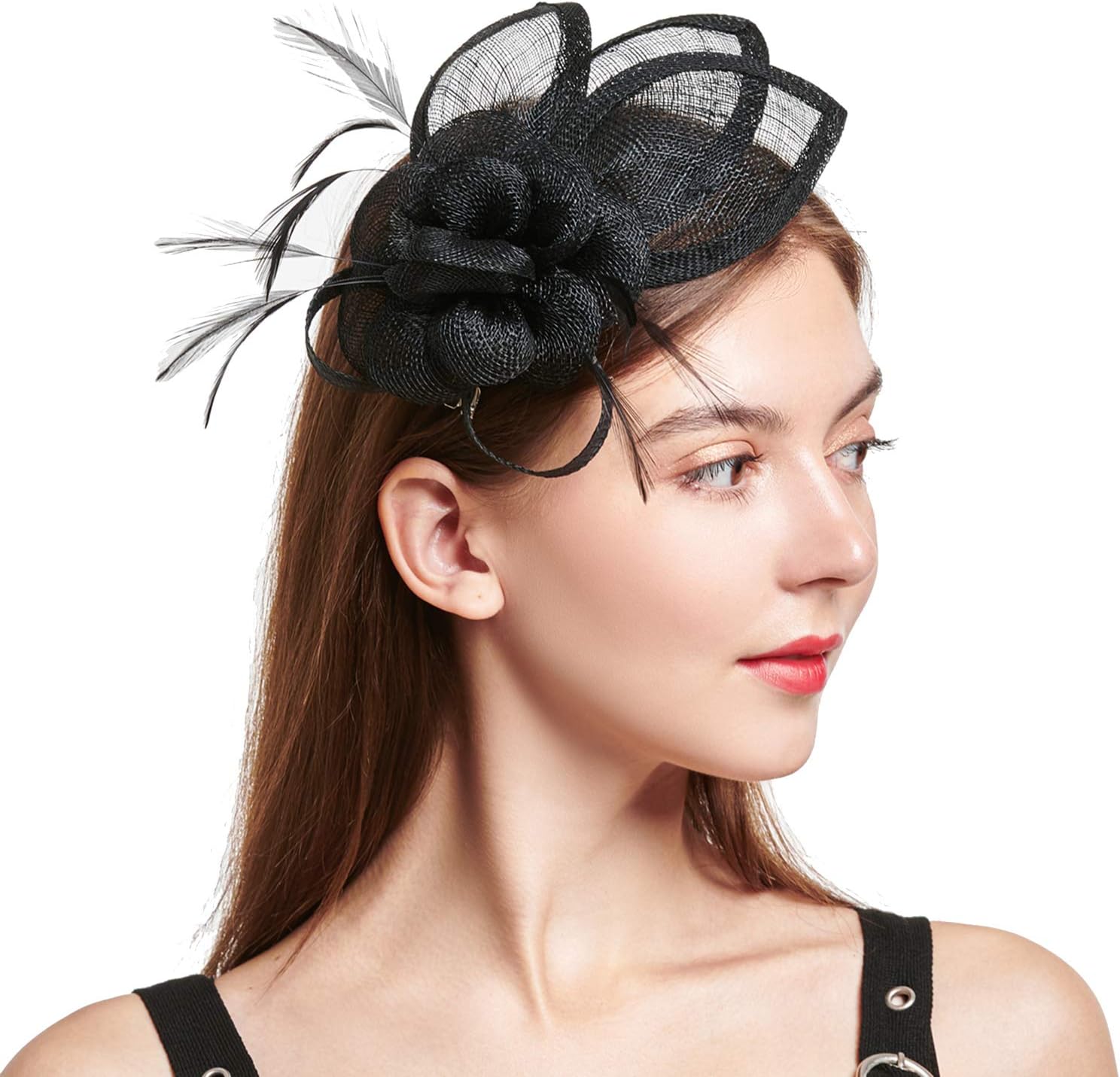 C.Garopl Accessories Fascinators Hats Women Vintage Wedding Fashion Headband Clip Church Cocktail Dresses Headwear Tea Party