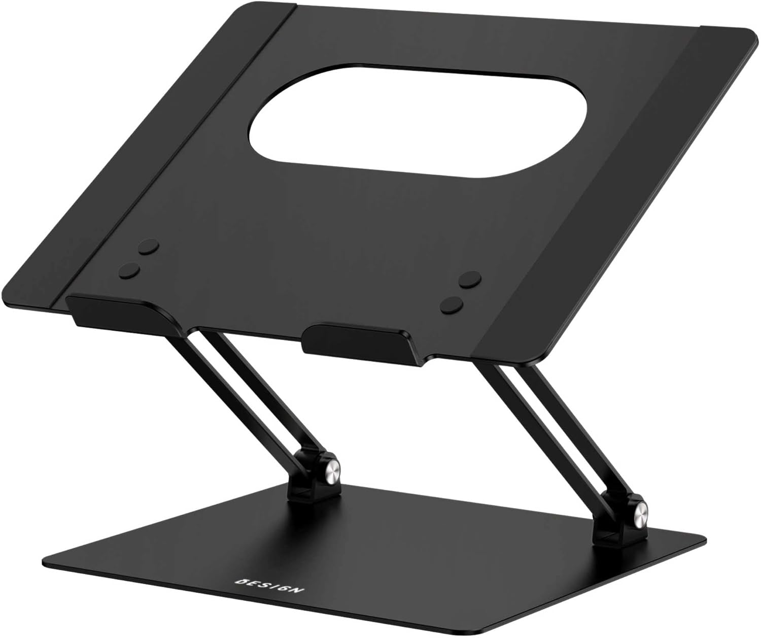 BESIGN LS10 Aluminum Laptop Stand, Ergonomic Adjustable Notebook Riser Holder Computer Stand Compatible with Air, Pro, Dell, HP, Lenovo More 10-14