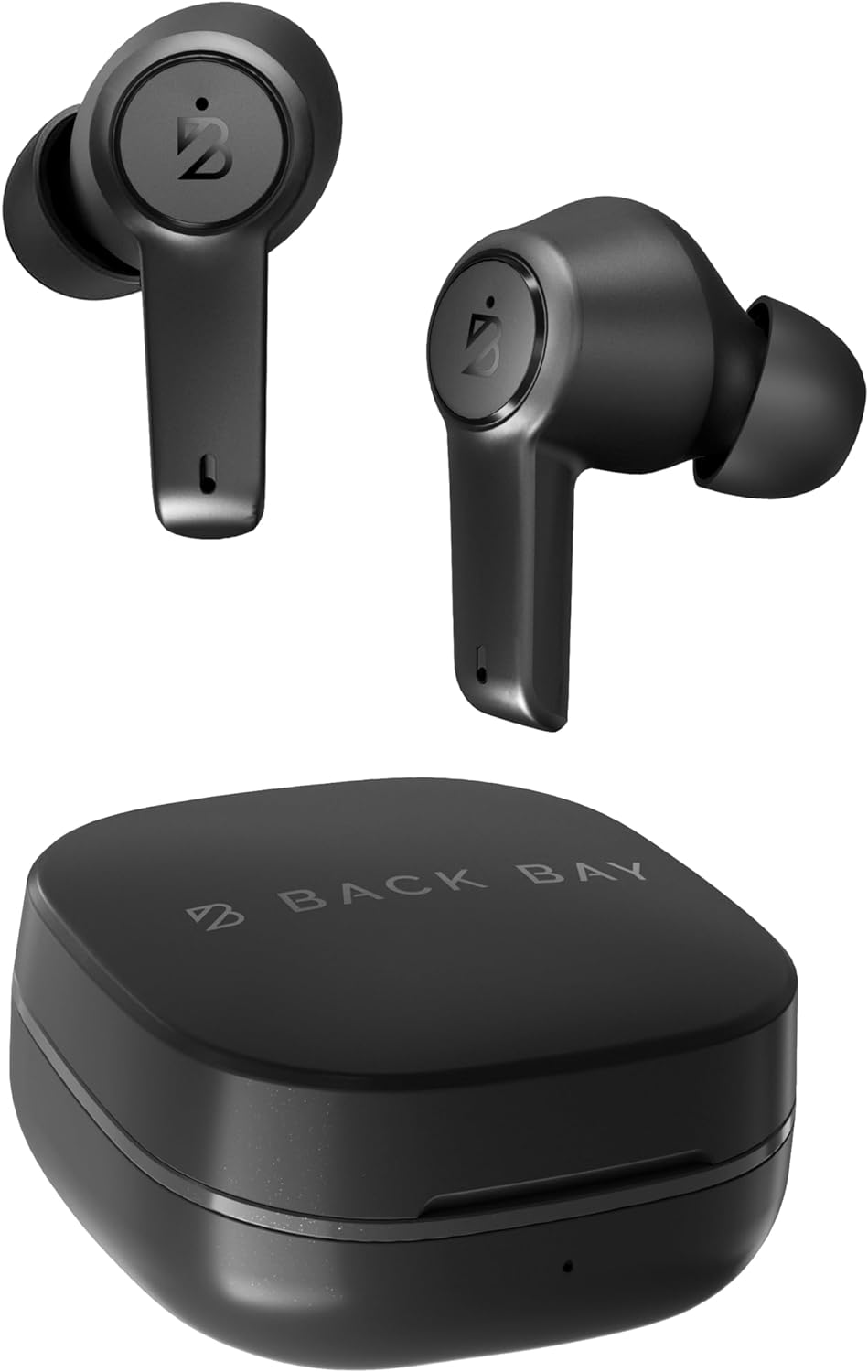 Back Bay Audio FirstClass 70 Active Noise Canceling Wireless Earbuds Cancels 98% of Noise - ANC Earbuds with Transparency Mode, in-Ear Active Noise Cancelling Bluetooth Earphones with Microphone