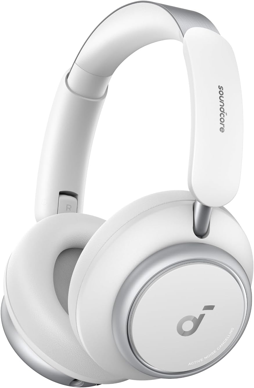 Soundcore by Anker Space Q45 Adaptive Active Noise Cancelling Headphones, Reduce Noise by Up to 98%, 50H Playtime, App Control, LDAC Hi-Res Wireless Audio, Comfortable Fit, Clear Calls, Bluetooth 5.3