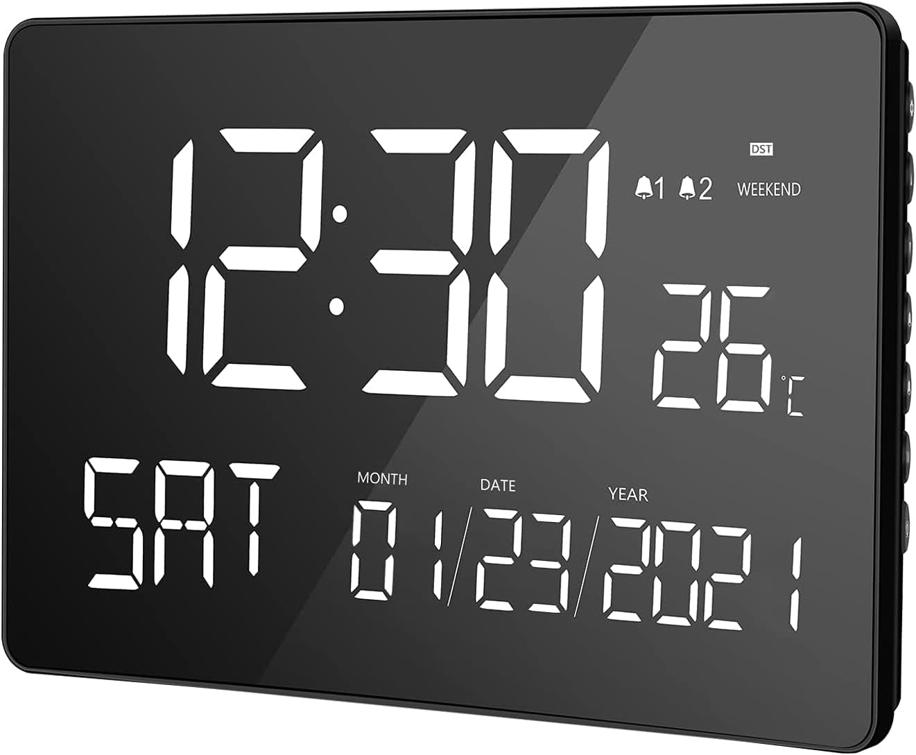 LIORQUE Digital Alarm Clock, 11.2