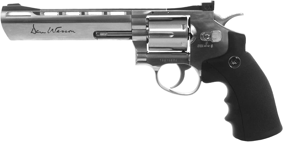 ASG Dan Wesson Air Pistol Revolver .177 Cal/4.5mm CO2 BB Gun Pistol