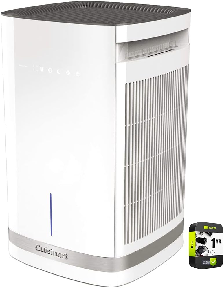 Cuisinart Air Purifier for Countertop/Medium Room, H13 HEPA Filter, CAP-500