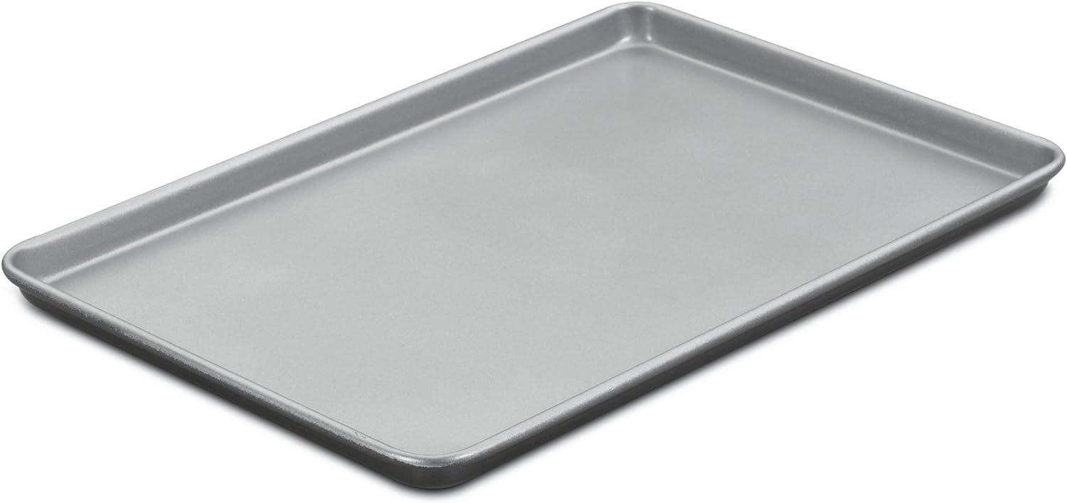 Cuisinart AMB-17BS 17-Inch Chef' Classic Nonstick Bakeware Baking Sheet,Silver