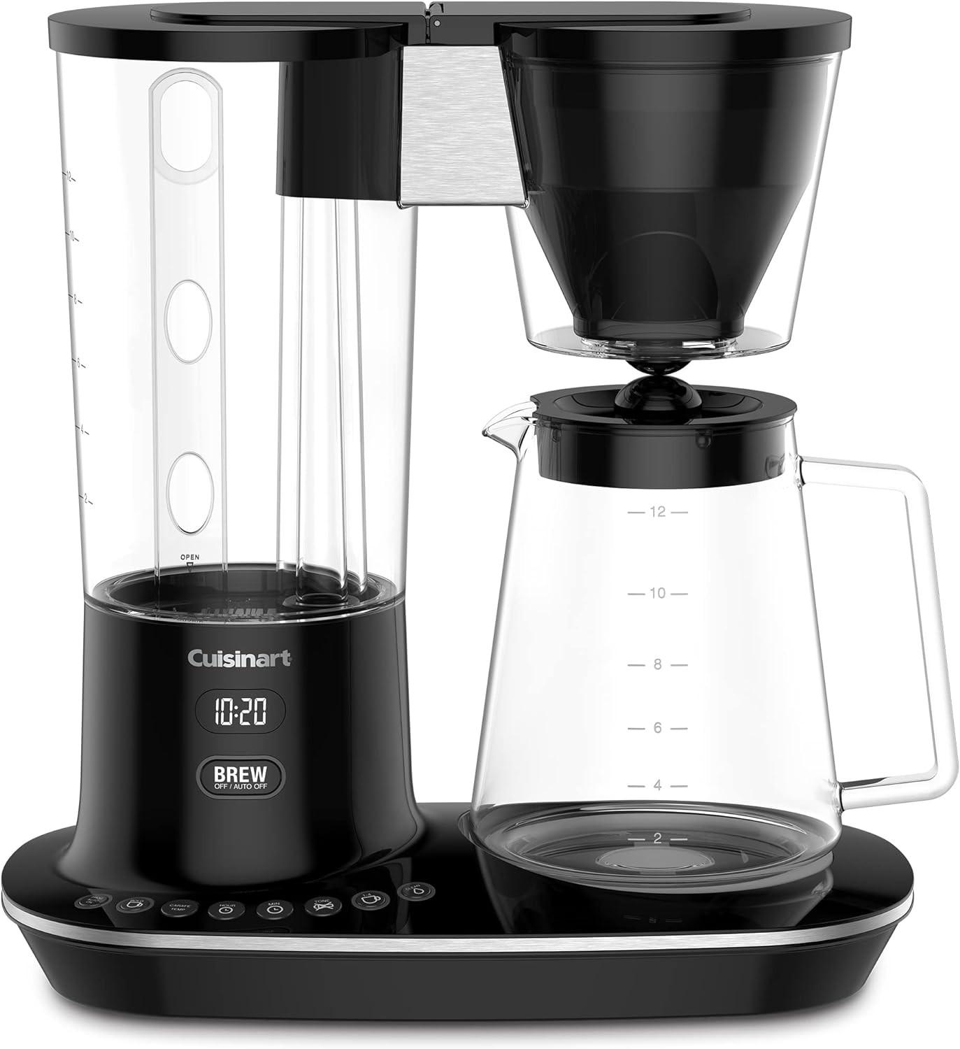 Cuisinart DCC-4000P1 DCC-4000 Programmable Coffee Center Coffeemaker, 12 Cup, Black