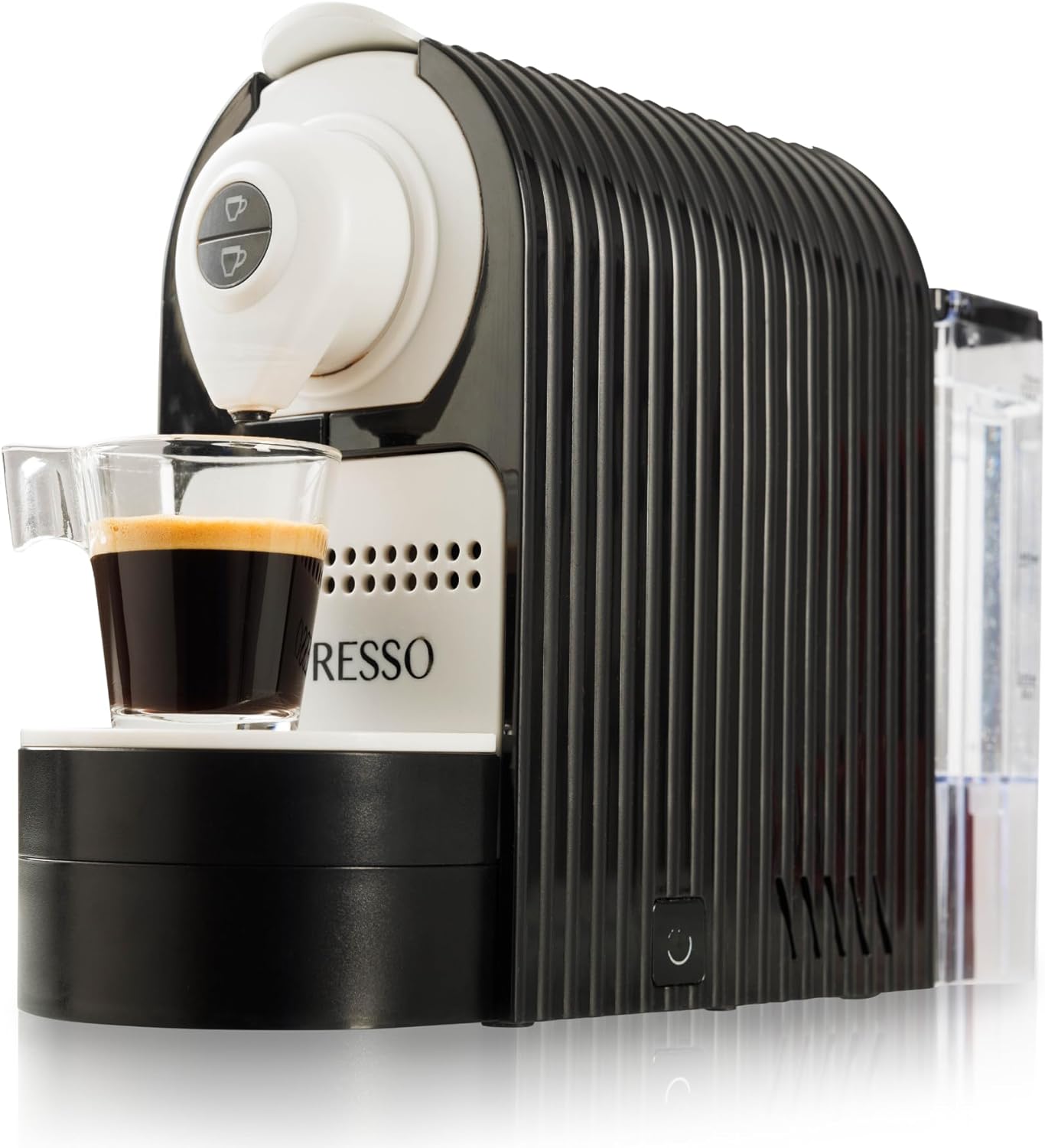 Mixpresso Espresso Machine for Nespresso Compatible Capsule, Single Serve Coffee Maker Programmable for Espresso Pods, Premium Italian 19 Bar High Pressure Pump 27oz 1400w Black Coffee Maker