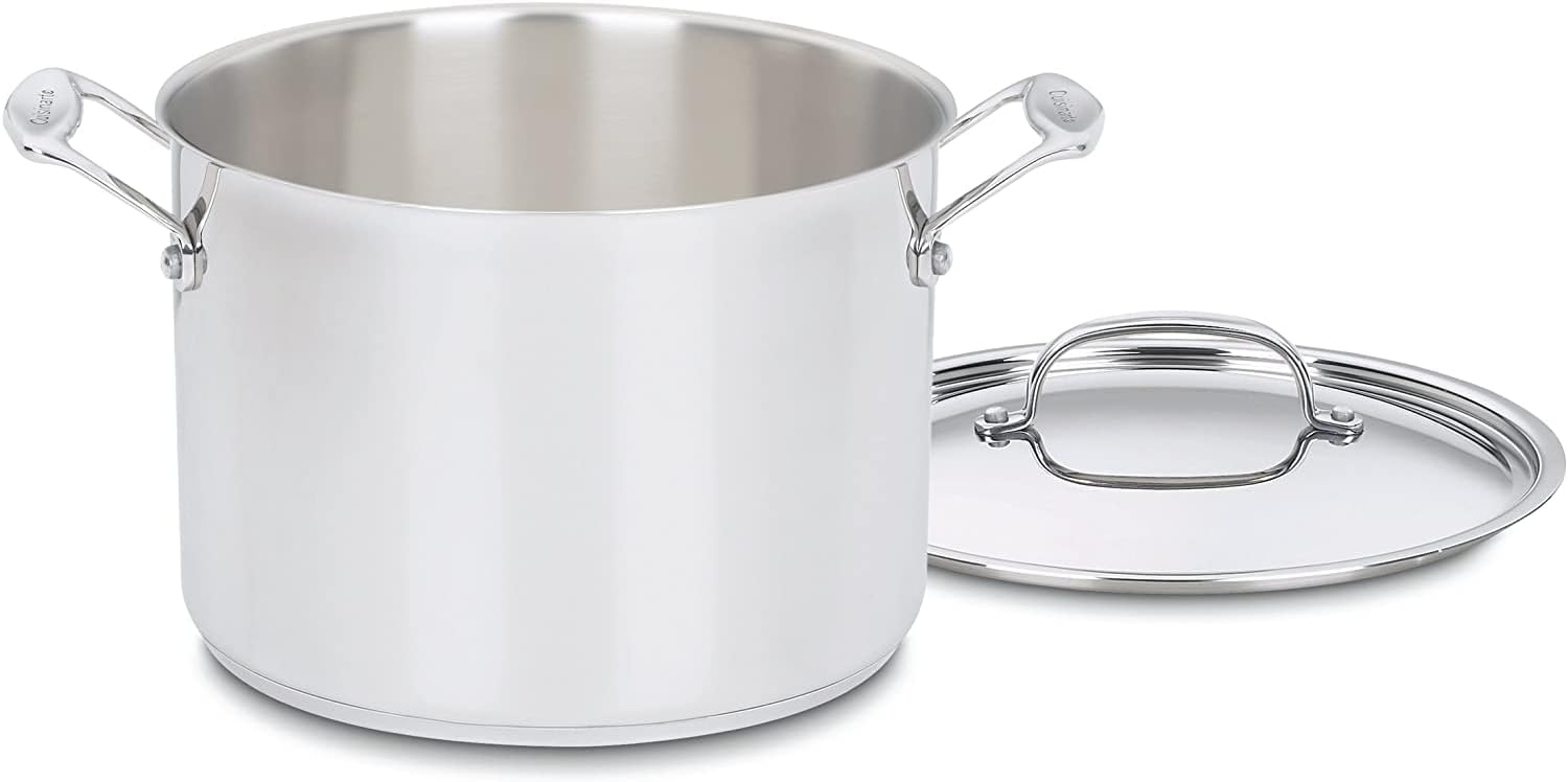 Cuisinart 766-24 Chef' Classic 8-Quart Stockpot with Cover, Stainless Steel