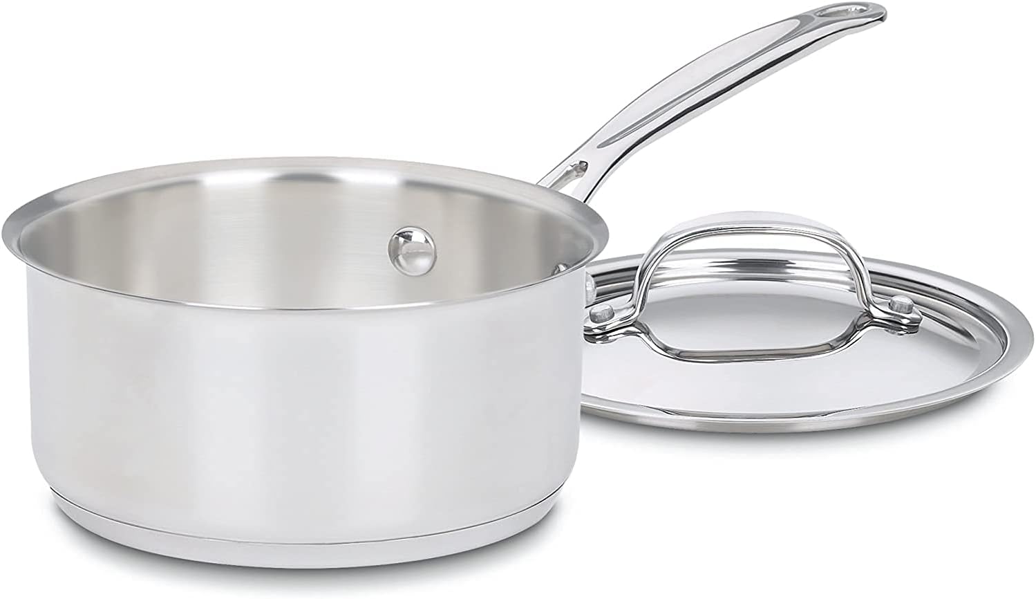 Cuisinart 1.5 Quart Saucepan w/Cover, Chef' Classic Stainless Steel Cookware Collection, 719-16