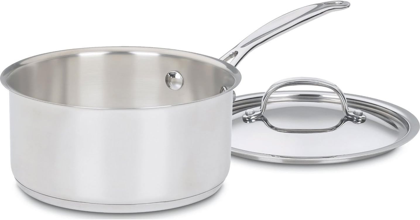 Cuisinart 719-18 Chef' Classic Stainless 2-Quart Saucepan with Cover