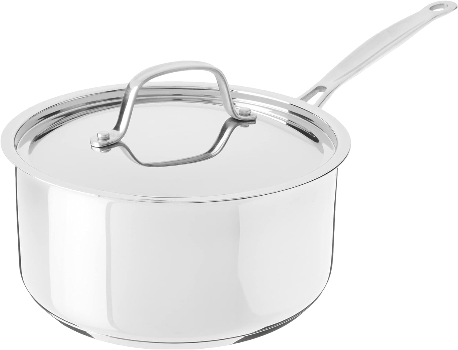 Cuisinart Saucepan w/Cover, Chef'-Classic Stainless Steel Cookware Collection, 3-Quart, 7193-20