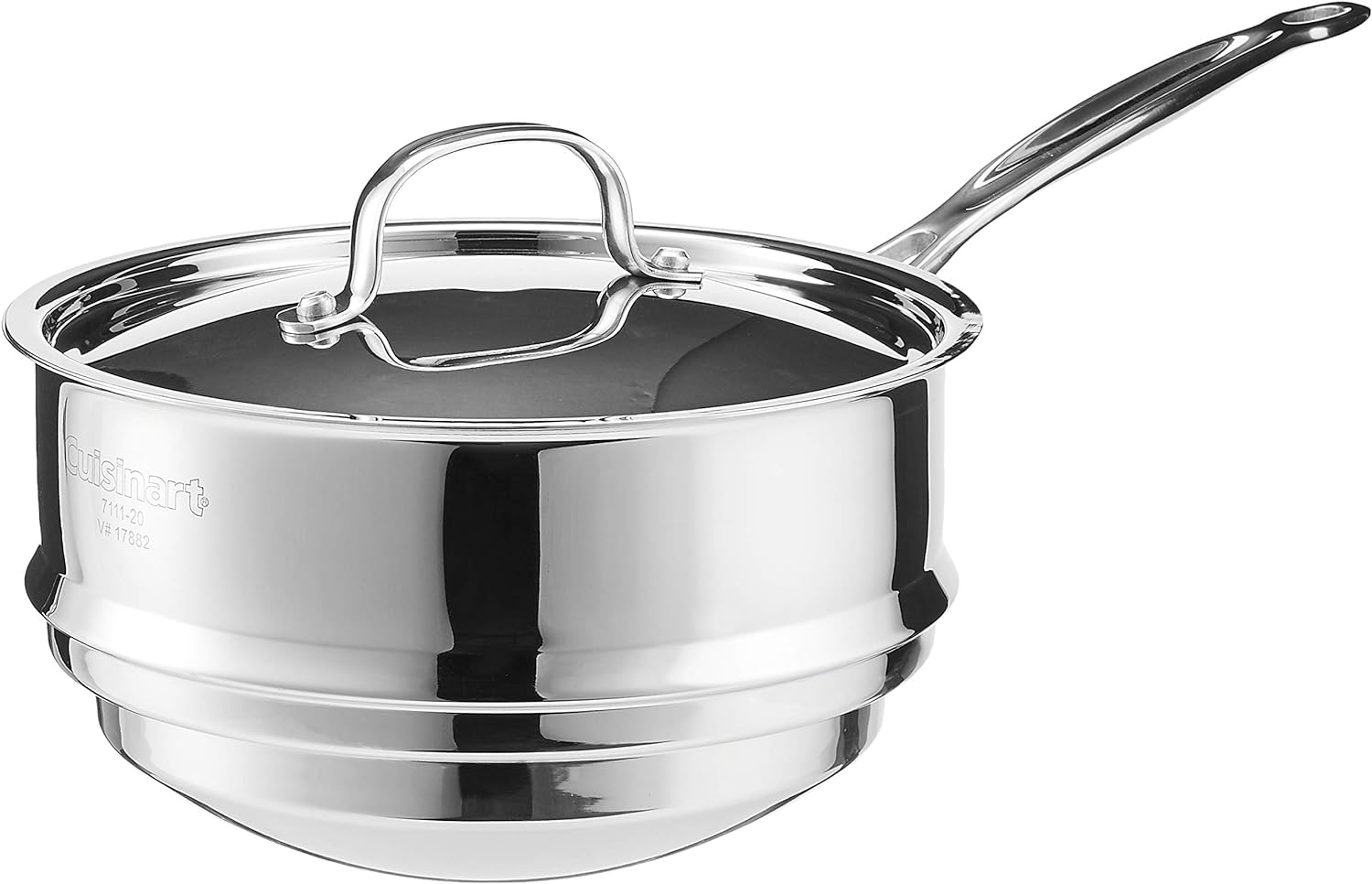 Cuisinart 7111-20 Chef' Classic Stainless Universal Double Boiler with Cover