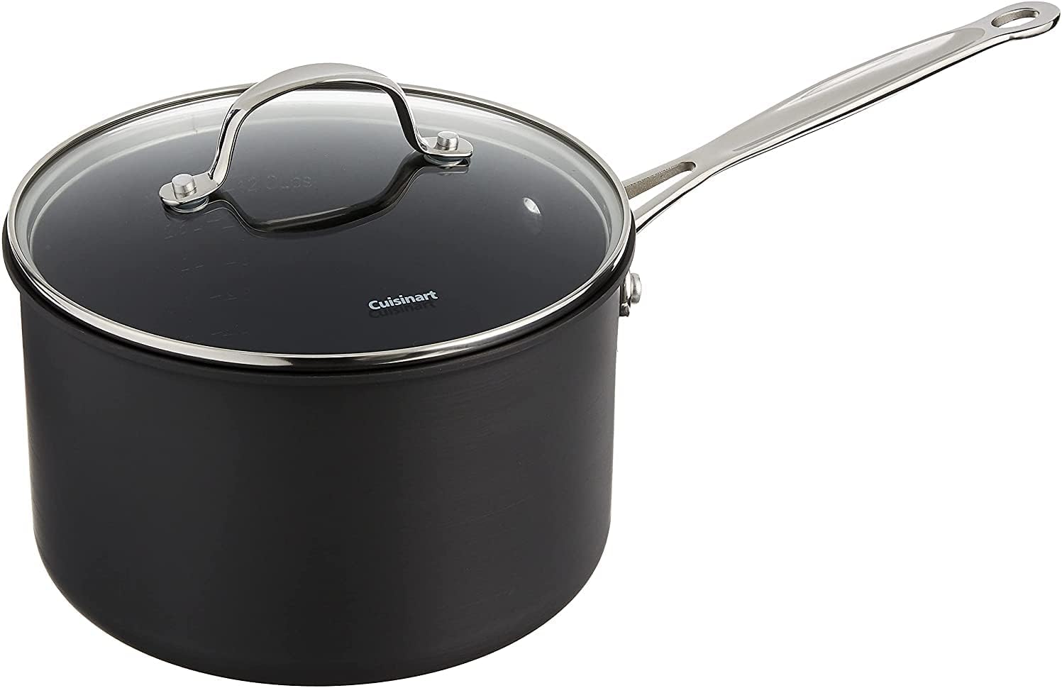 Cuisinart 6194-20 Chef' Classic 4-Quart Nonstick-Hard-Anodized, Saucepan w/Cover