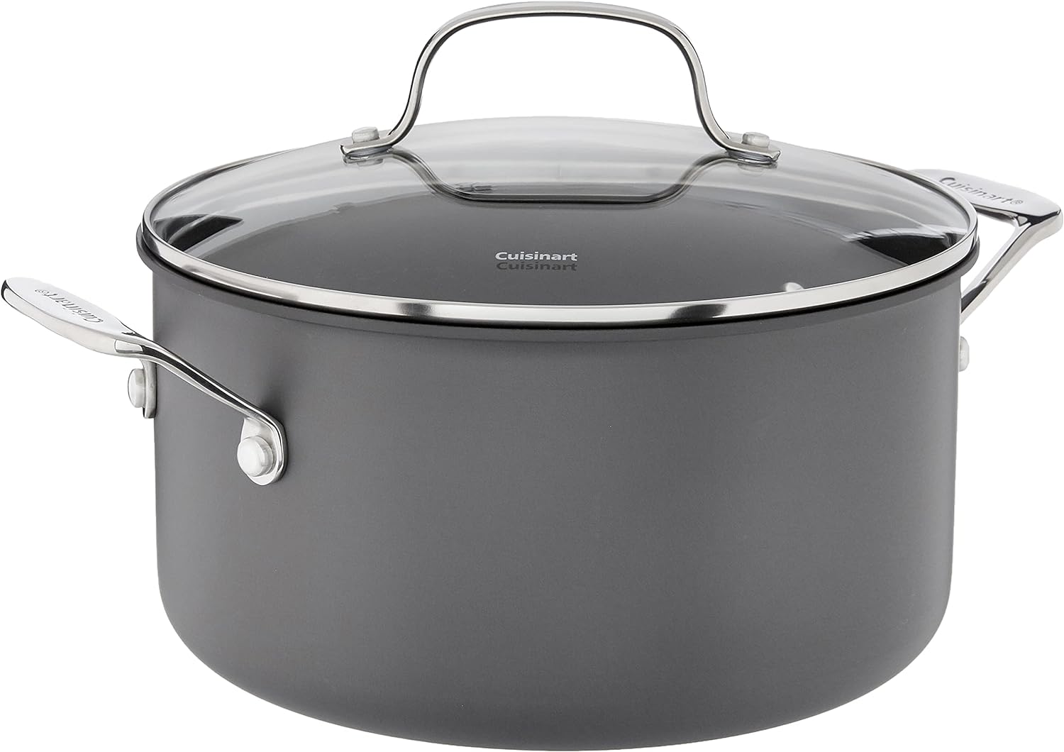 Cuisinart 644-24 Chef' Classic 6-Quart Nonstick-Hard-Anodized, Stockpot w/Cover